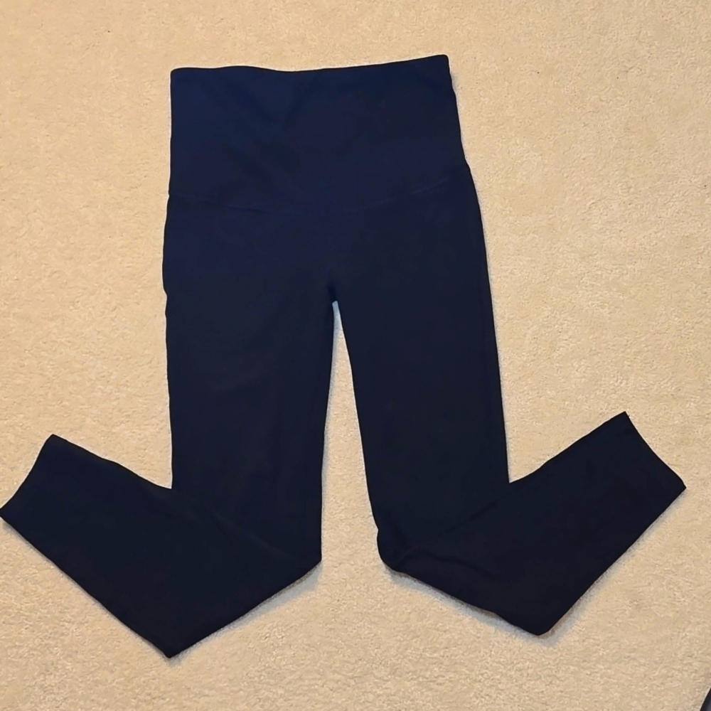 2 Gap Maternity Size Small Cotton Blend and Gfast Black Leggings - Picture 5 of 9